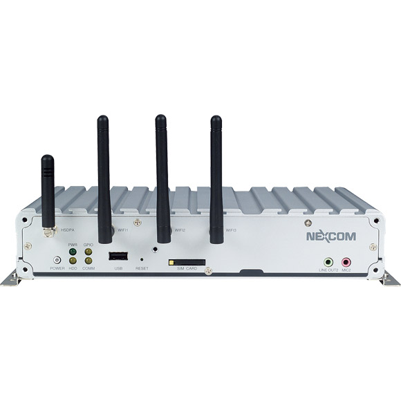 NEXCOMVTC 6110無風扇車載電腦
