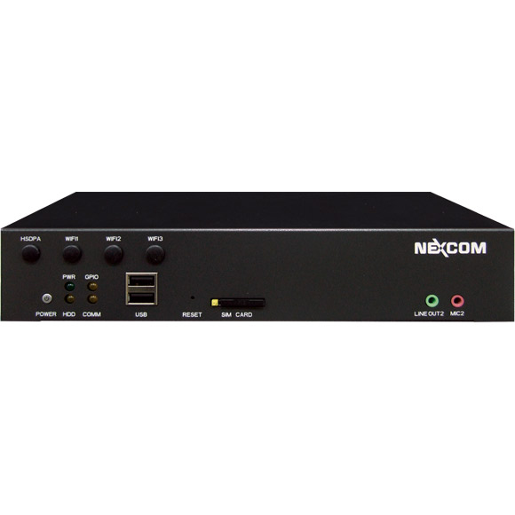 NEXCOMVTC 2100無風扇車載電腦