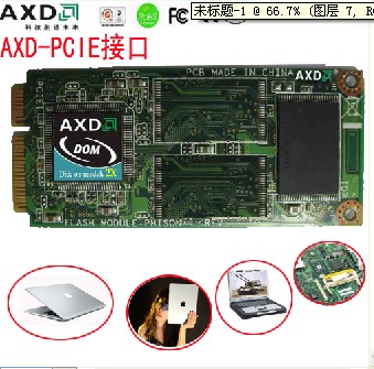 AXD_SATA̖PCIEӿ ӹ̑BӲP(MiniPCIE SSD)